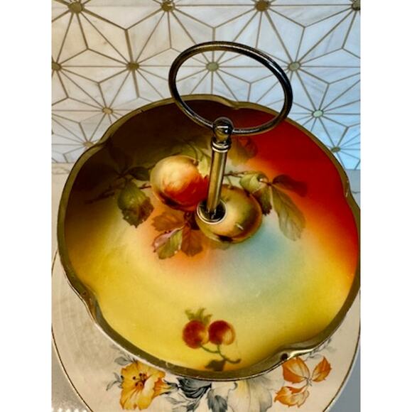 Three-Tier Dessert Stand | Vintage China ‎ | Bridal Decor - Picture 2 of 9